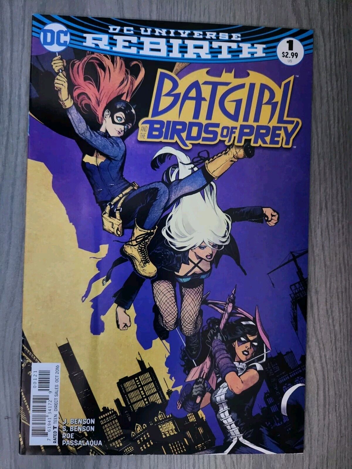 Batgirl & The Birds of Prey #1- 2017 DC Comics Rebirth 