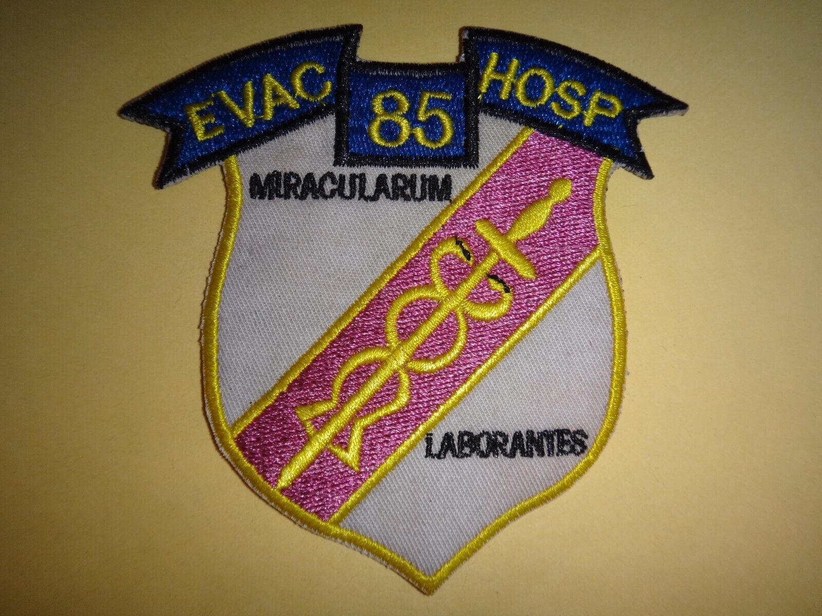 US 85th Medical EVACUATION HOSPITAL Vietnam War Patch