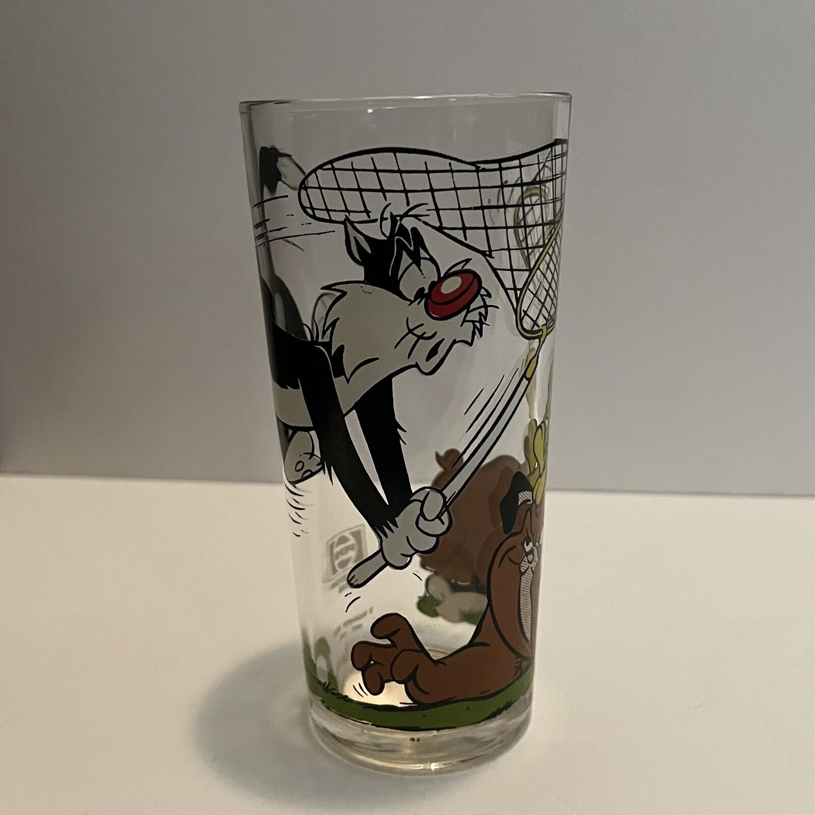Sylvester And Tweety Bird Vintage 1976 Pepsi Collector Series Glass