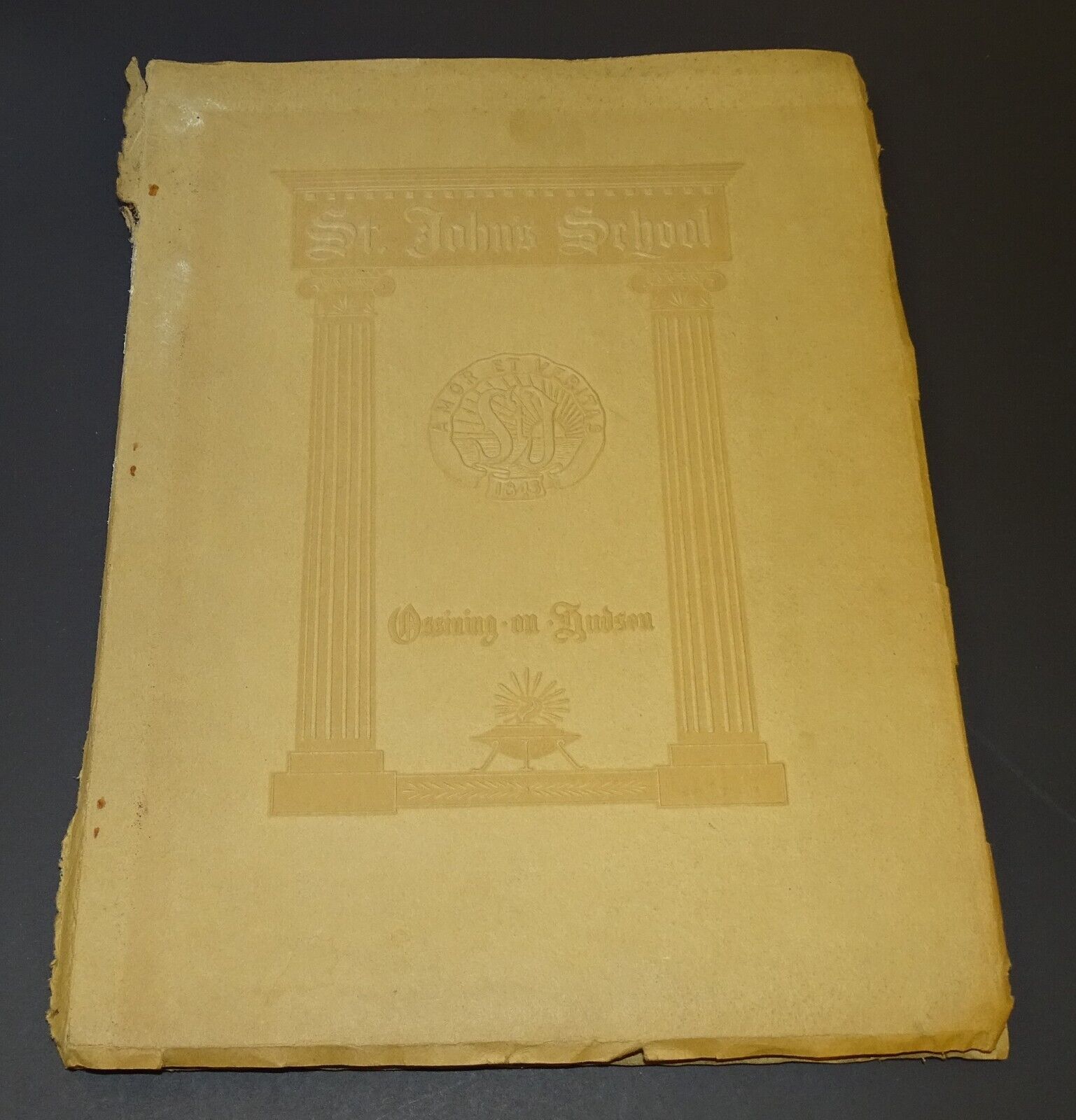 1917 St John\'s School Ossining-On-Hudson Military Technical Prep School Catalog