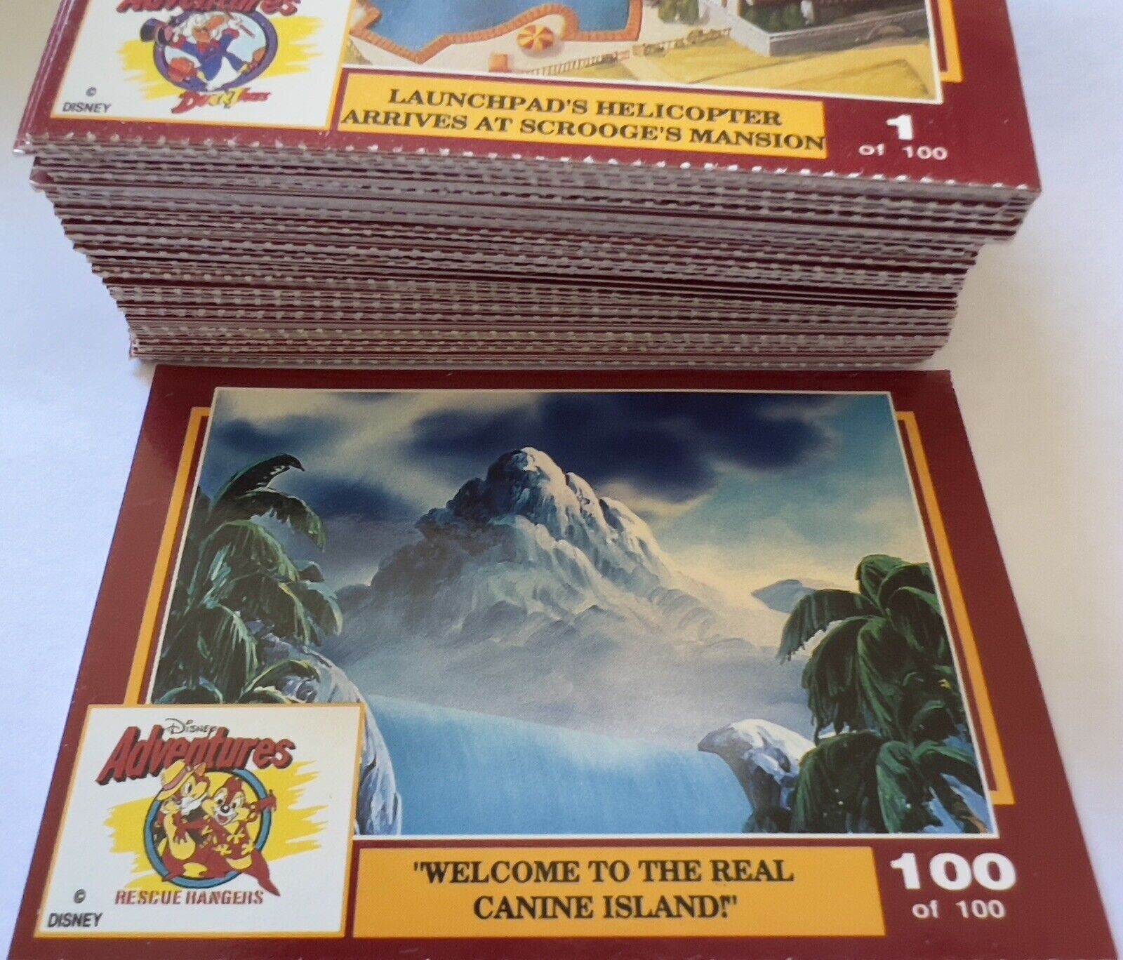 1993 Disney dynamic marketing card set