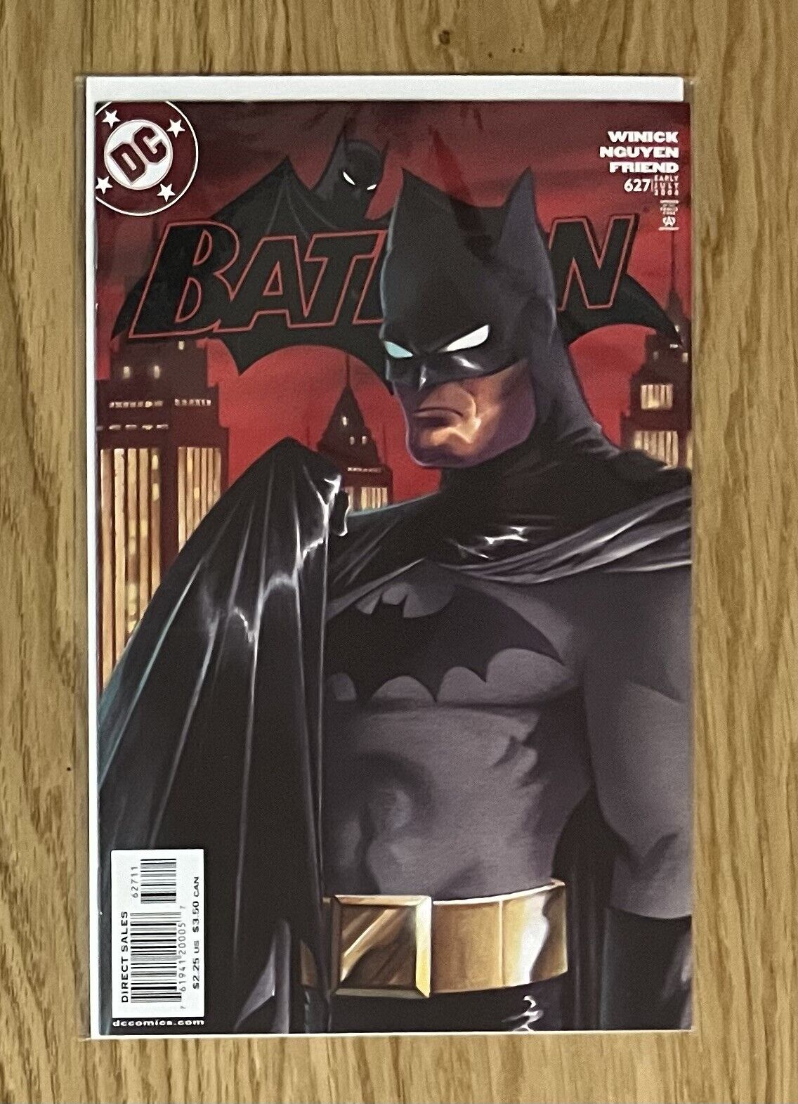 BATMAN 627 SCARECROW PENGUIN MATT WAGNER COVER DC COMICS 2004
