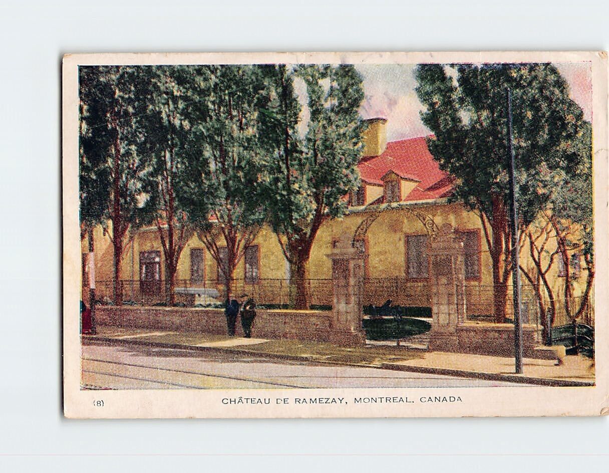 Postcard Chateau de Ramezay Montreal Canada