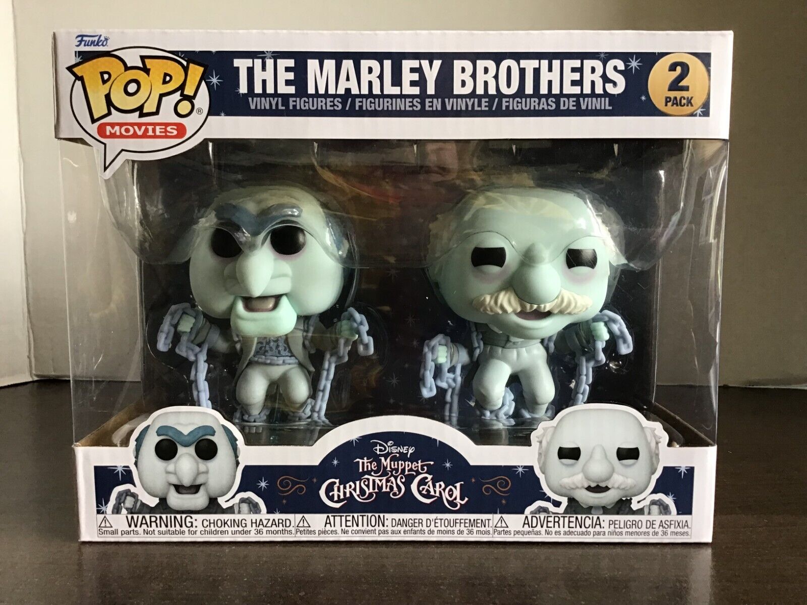 Funko Pop The Muppet Christmas Carol The Marley Brothers Funko Pop 2 Pack