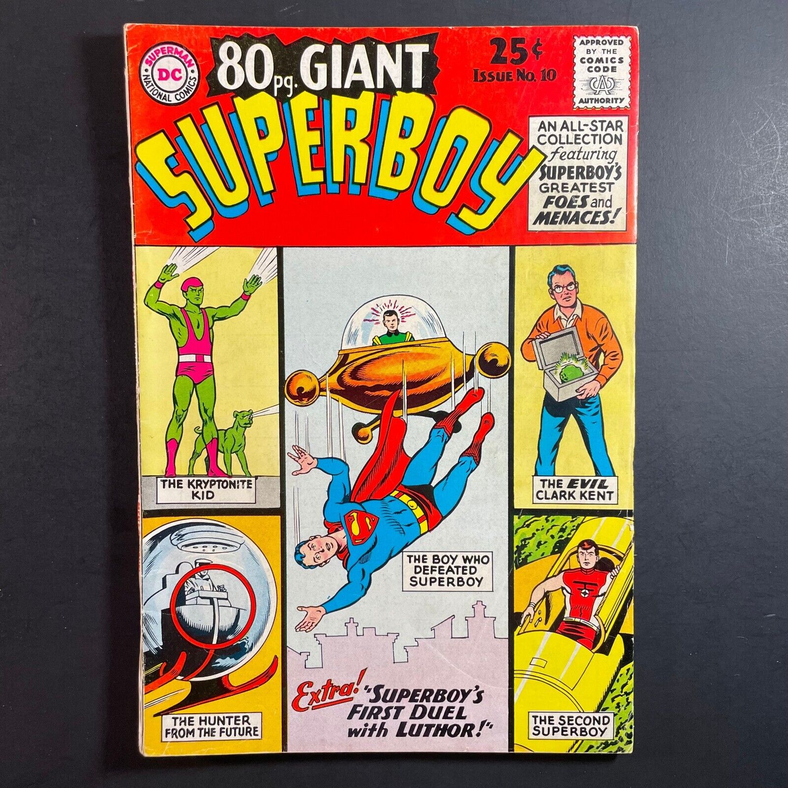 80-Page Giant 10 Silver Age DC 1965 Superboy comic book Curt Swan Jerry Siegel