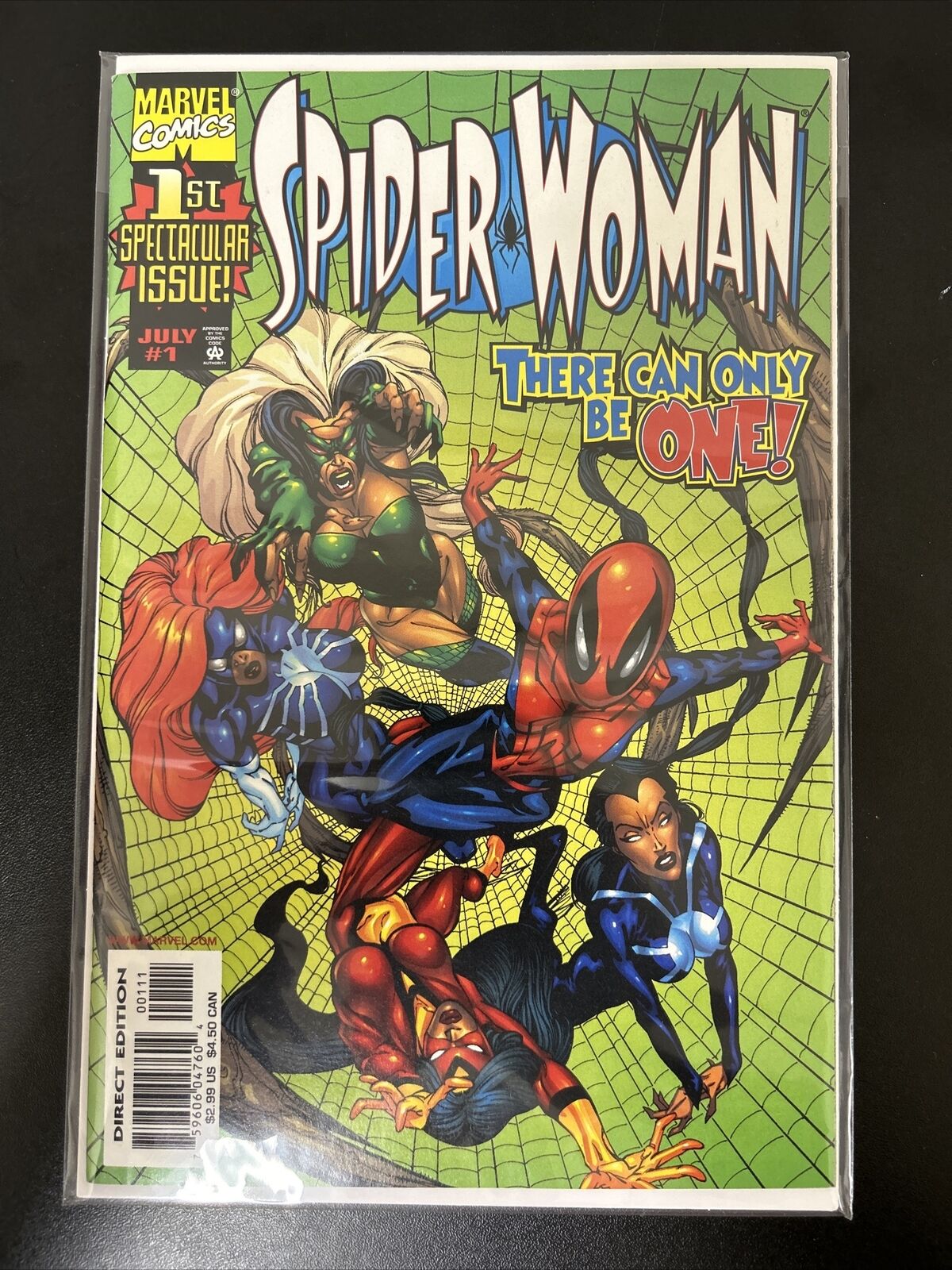 Spider-Woman #1 Origin of Mattie Franklin Marvel Comics 1999 NM Madame Web Movie