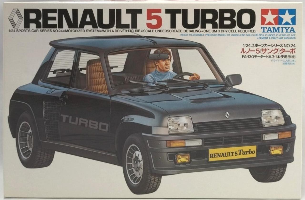 Tamiya Sports Car Series No.24 24024 1/24 Renault 5 Sank Turbo