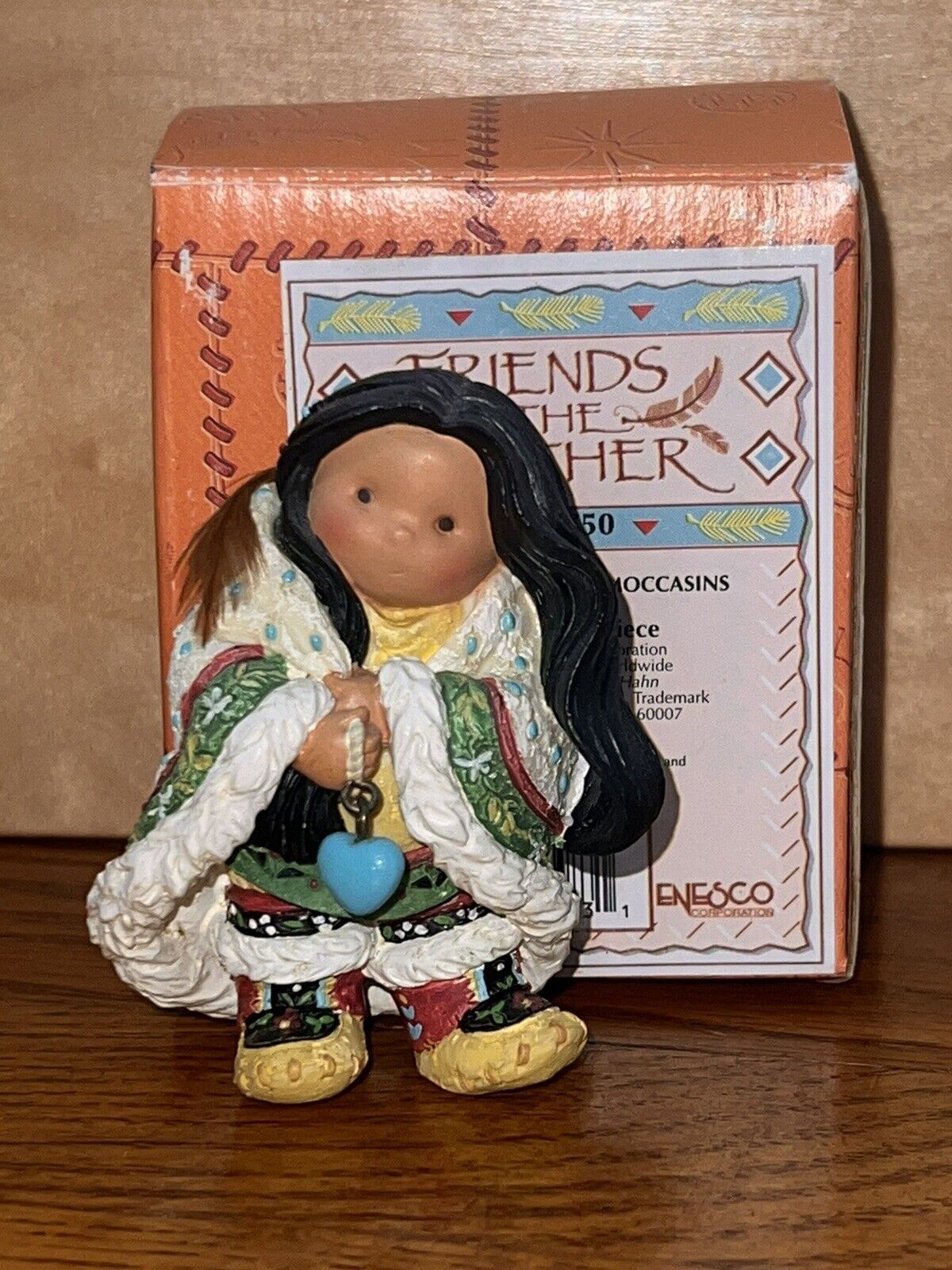 VTG Hard To Find Friends Of The Feather “Mother” Wearing Moccasins 608769