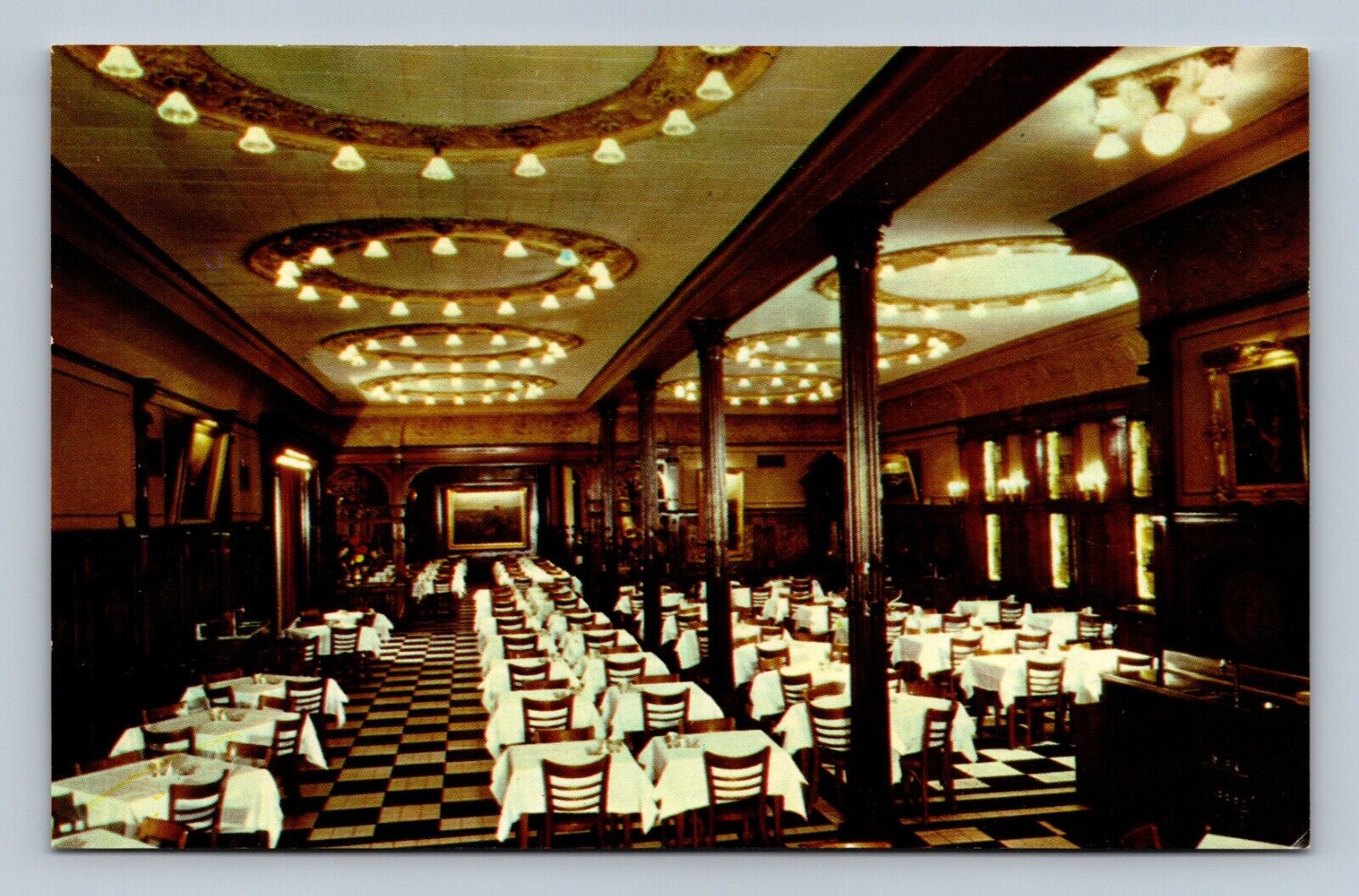 Chicago IL-Illinois, Henrici\'s Restaurant, Advertising, Vintage Postcard