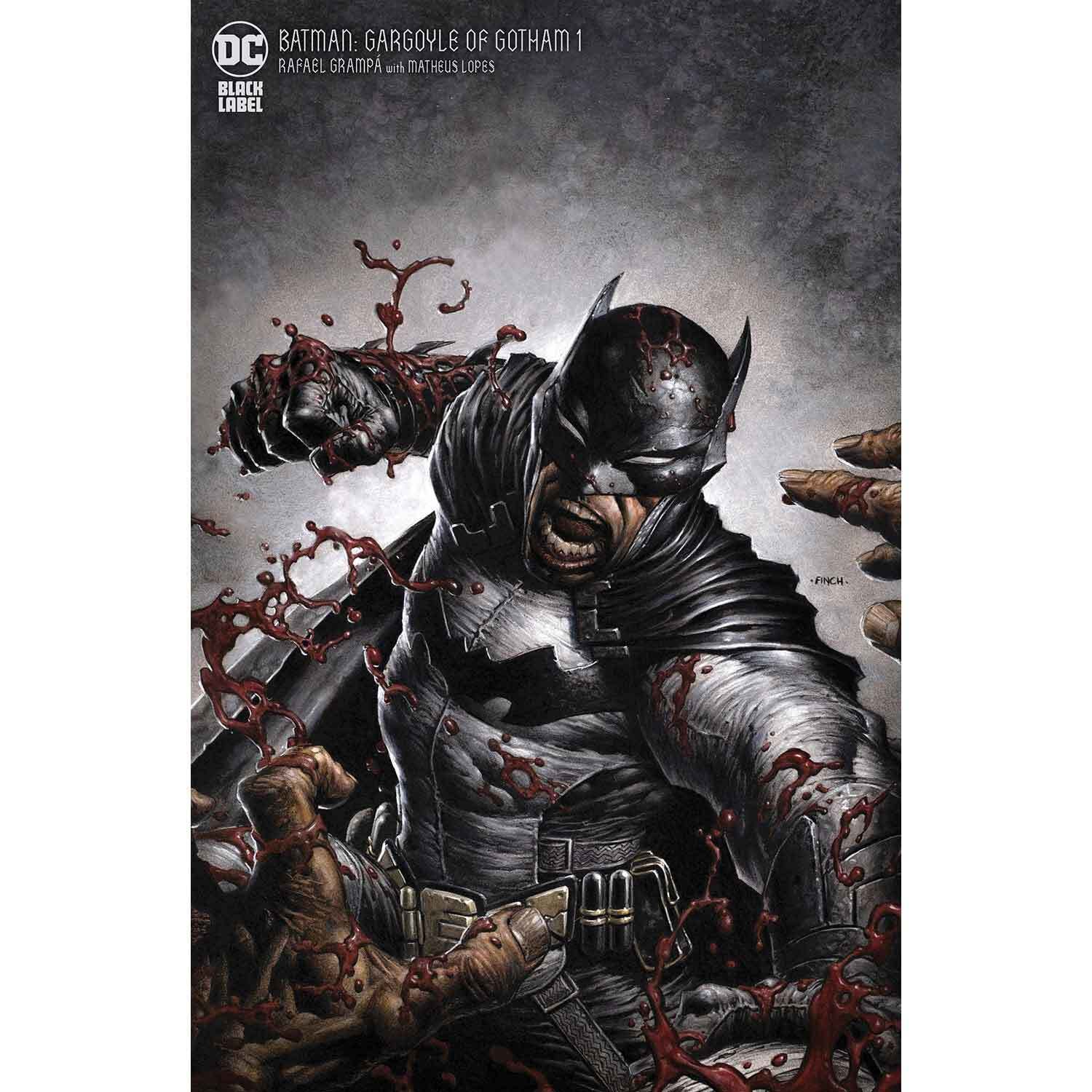 Batman Gargoyle Of Gotham #1 DC Comics Cover D David Finch Variant