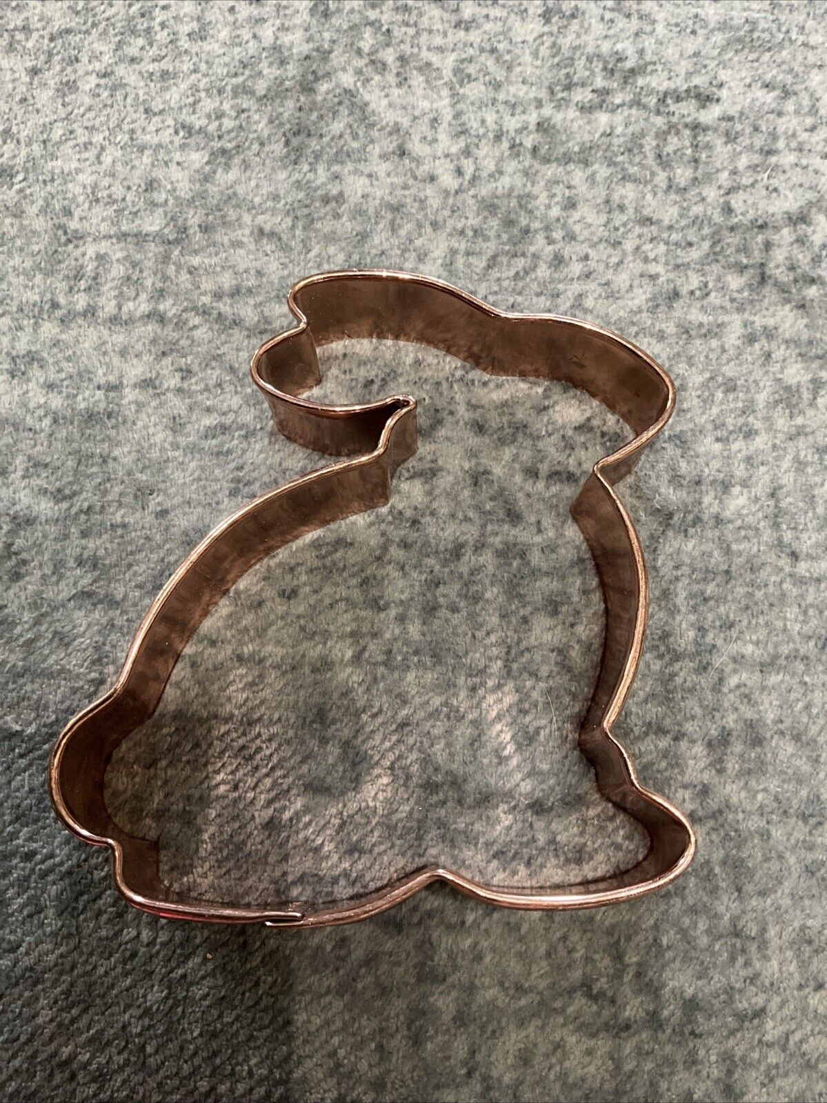 Large Bunny/Rabbit Copper Cookie Cutter