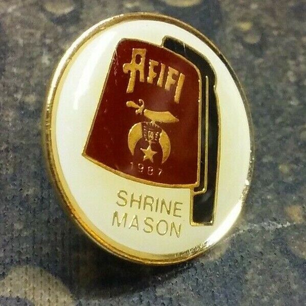 AFIFI Shrine Mason pin badge 1987