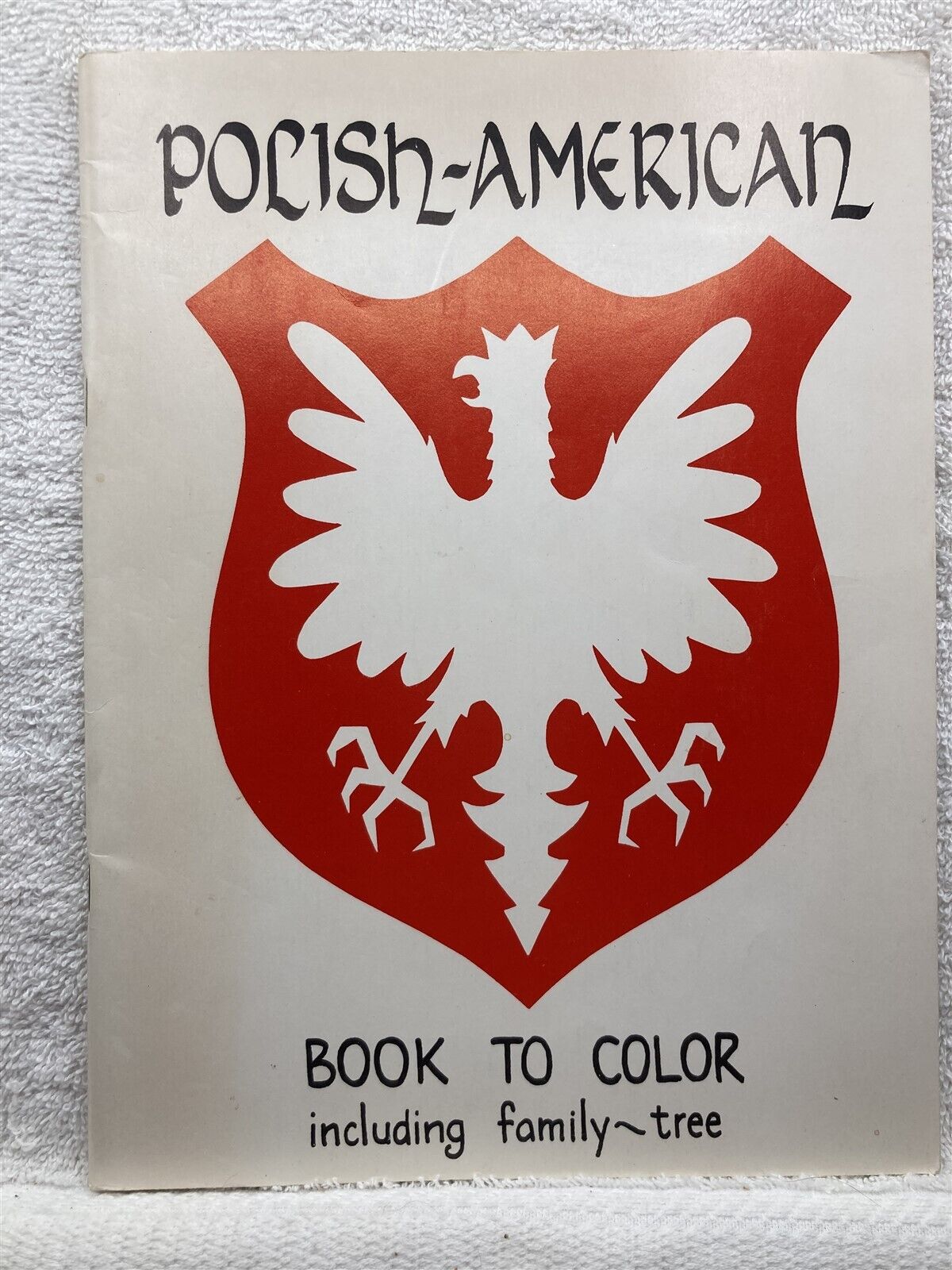 1978 Poland American Childs Coloring Book Katarzynka Carl Katafiasz Samaria MI