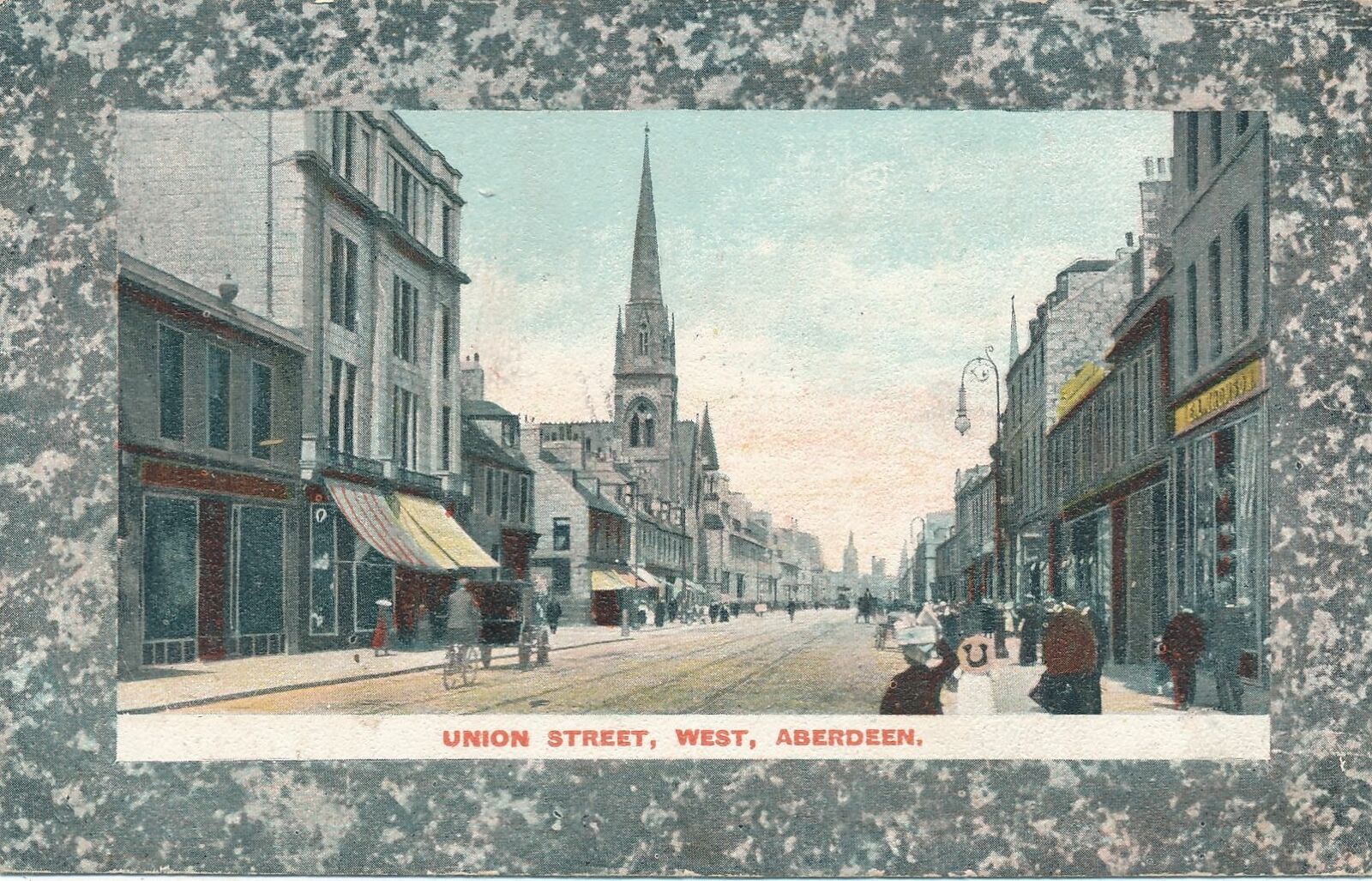 ABERDEEN - Union Street West - Scotland - 1905