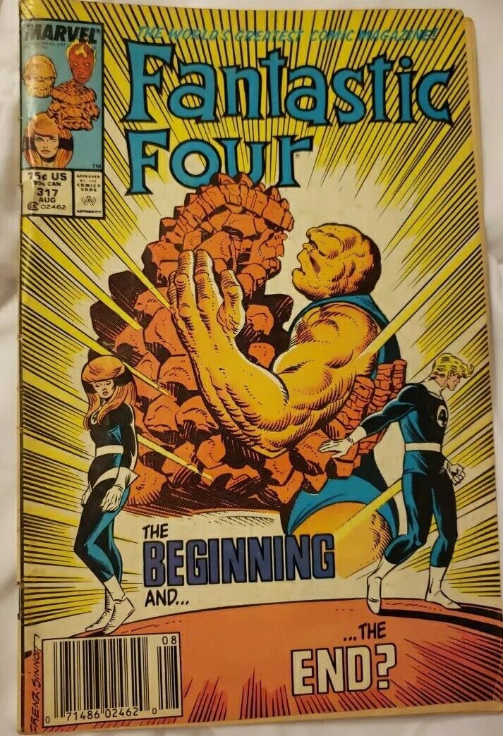Vintage-Fantastic Four #317 (1988, Marvel)
