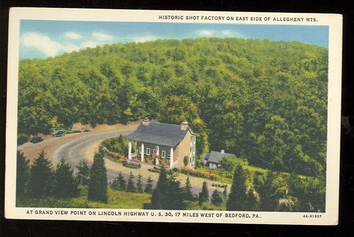 Historic Shot Factory on Lincoln Highway, Bedford, Pennsylvania (BmiscPA223*