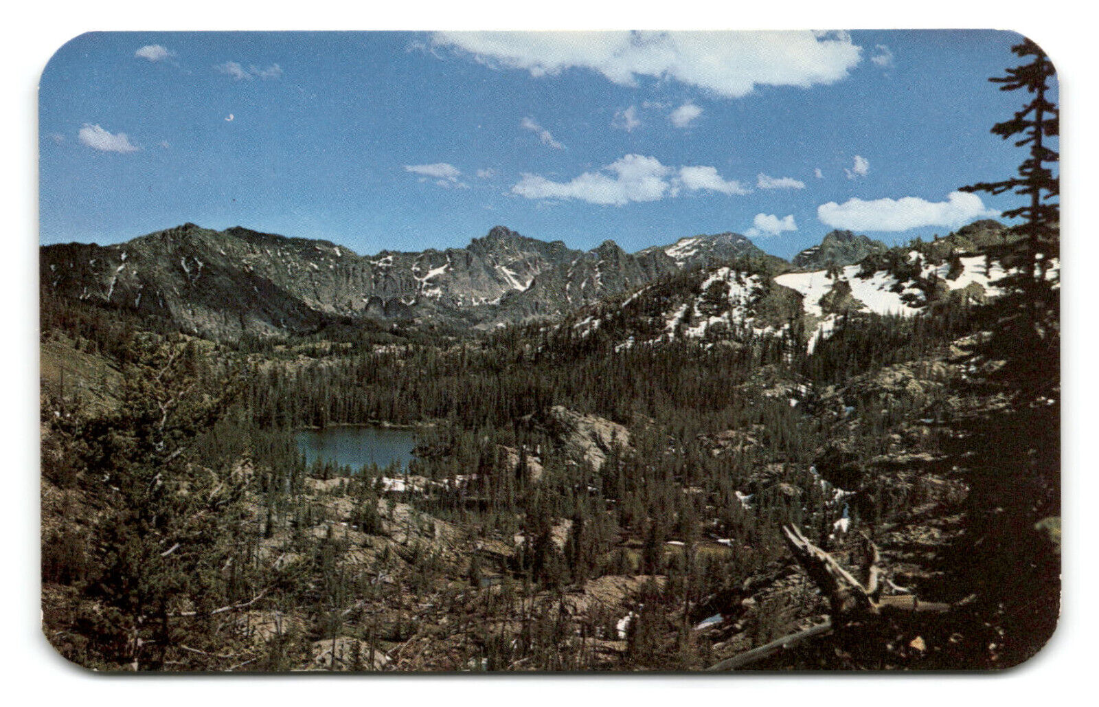 Postcard - Seven Devils Peaks, Bernard Lakes - Riggins, Idaho - Unposted