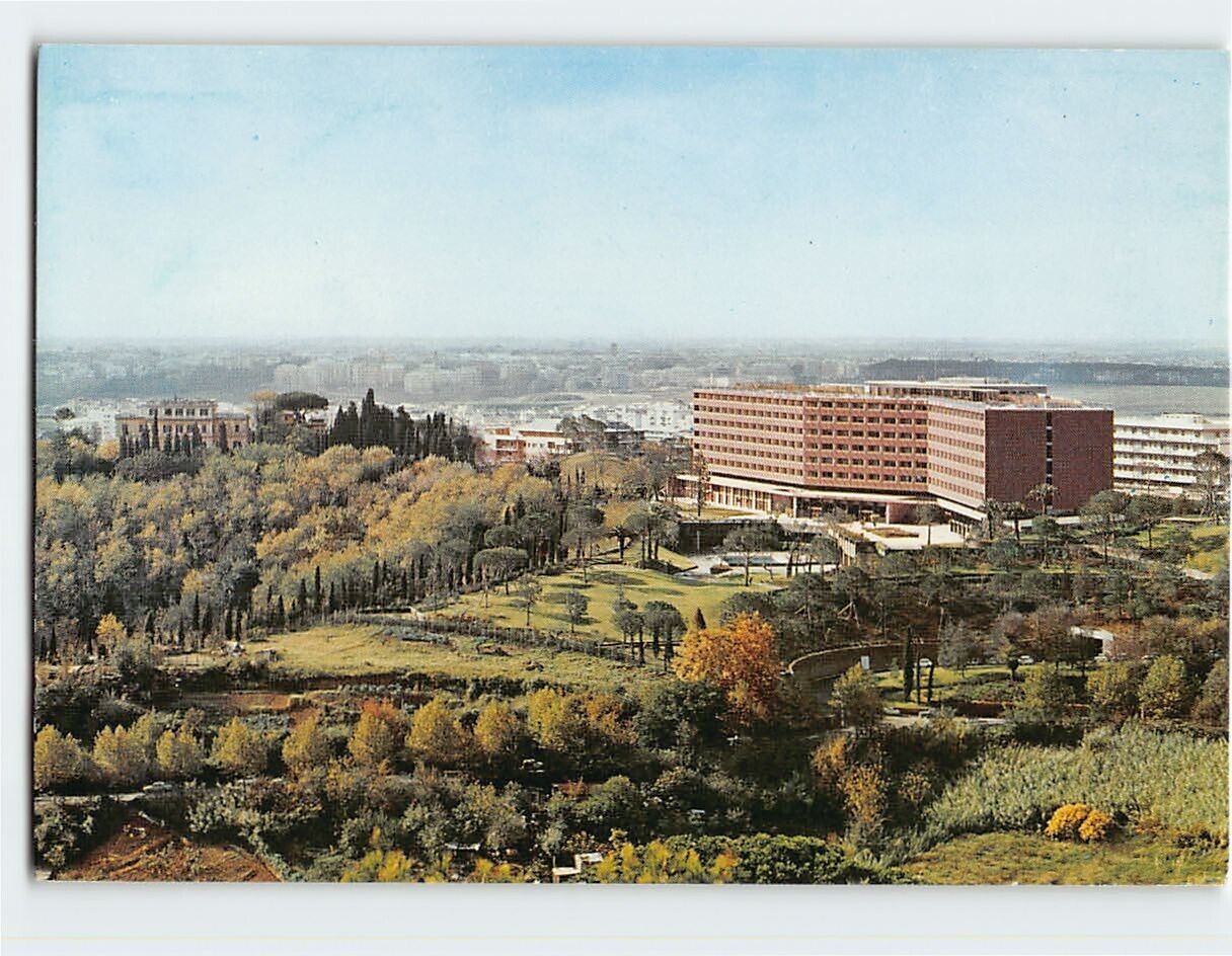 Postcard Cavalieri Hilton, Rome, Italy