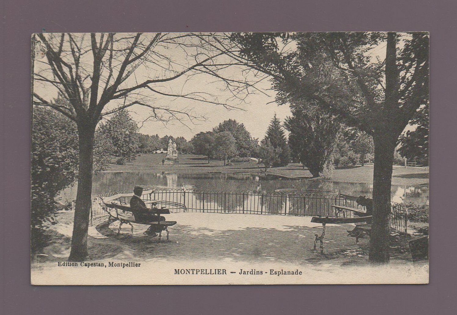 Montpellier - Gardens L\'Esplanade (K8845)
