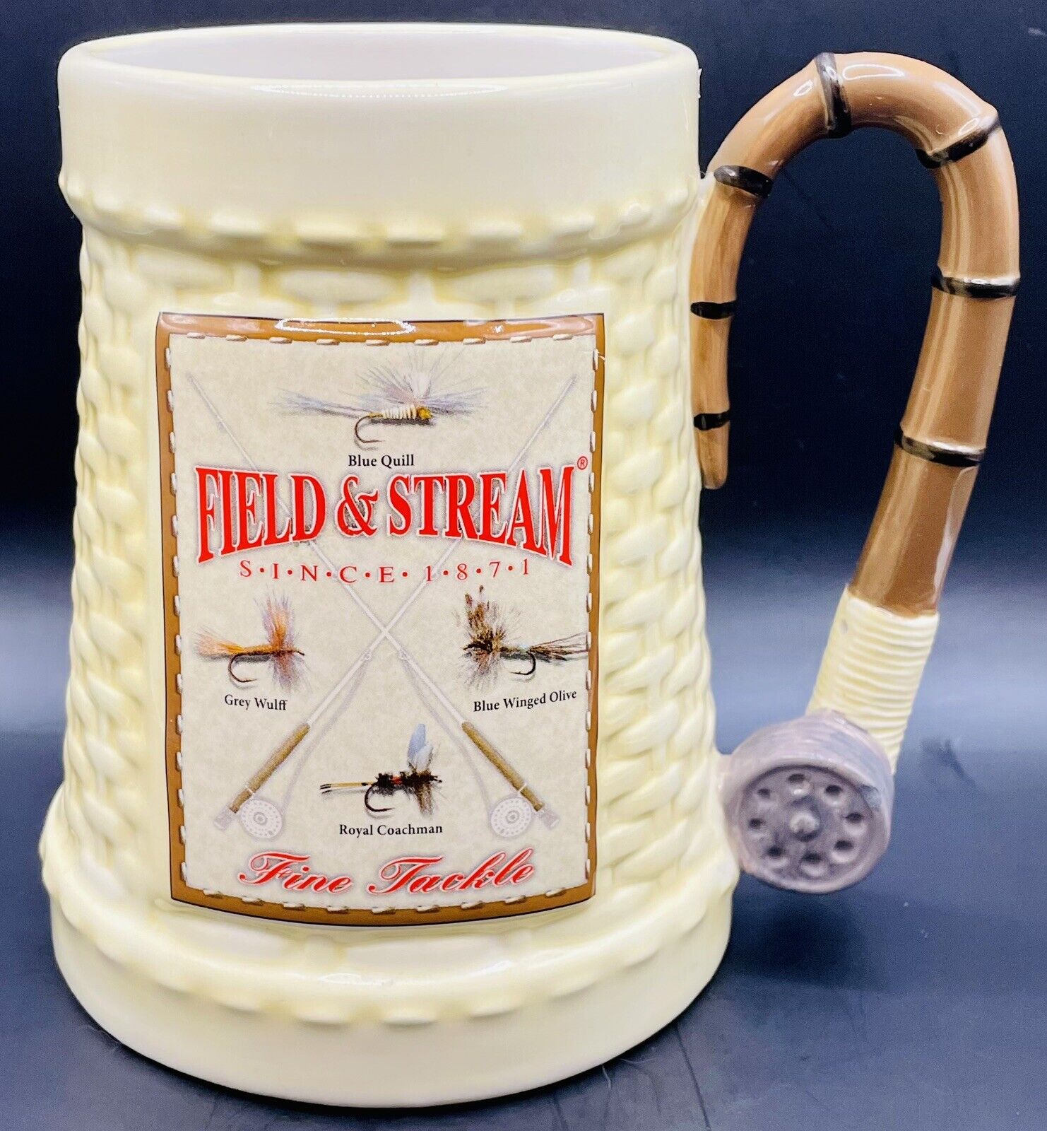 Field And Stream Coffee Mug Vintage Stein Tankard 6\