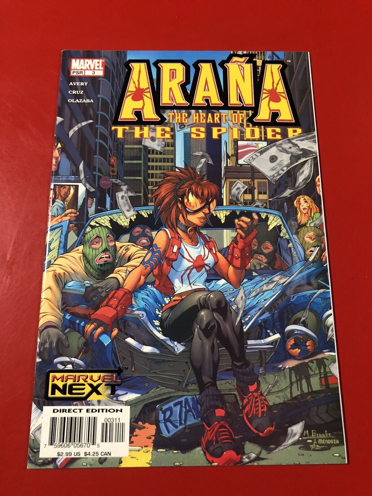 ARANA THE HEART OF THE SPIDER #3 MARVEL COMICS / NEXT