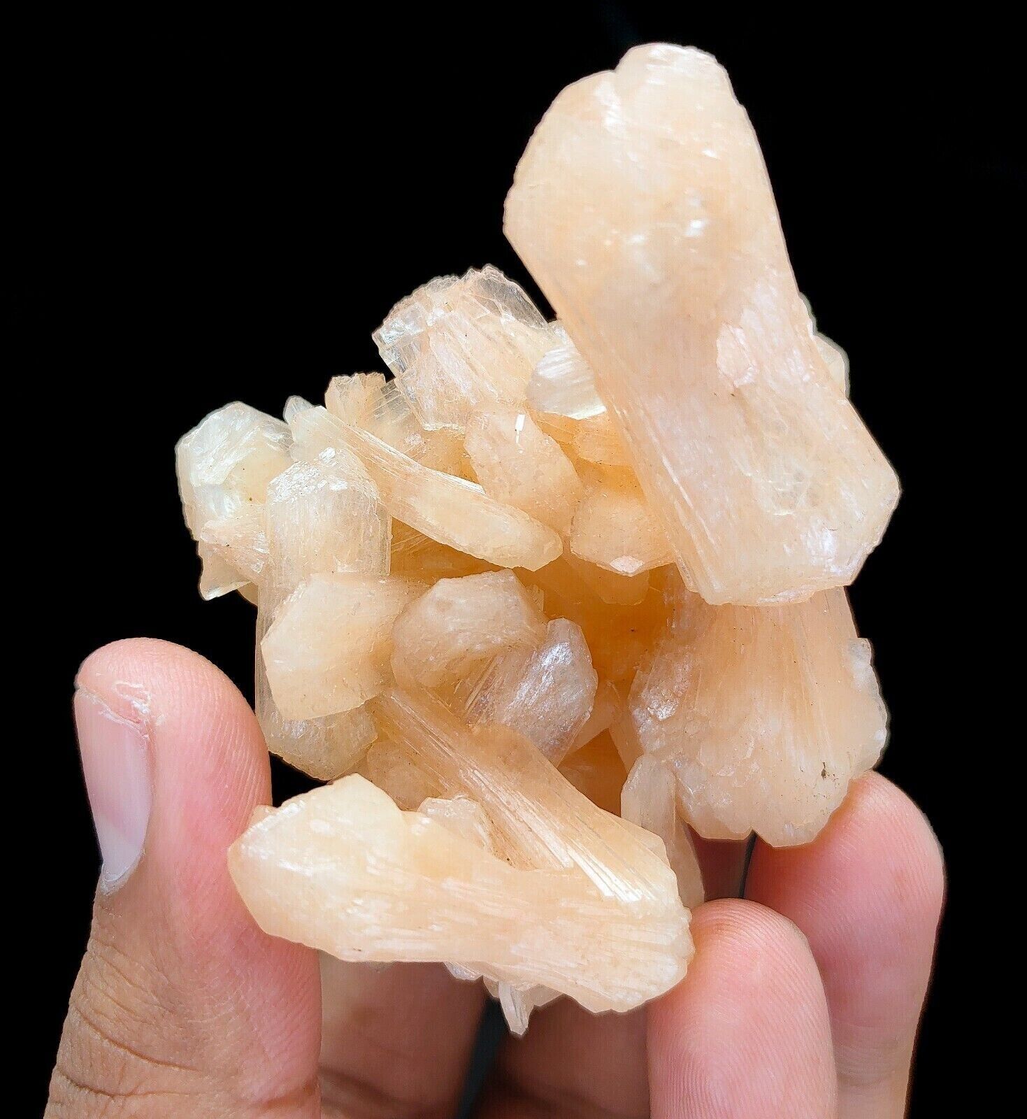 82g Superb Natural Stilbite Mineral Specimen - India