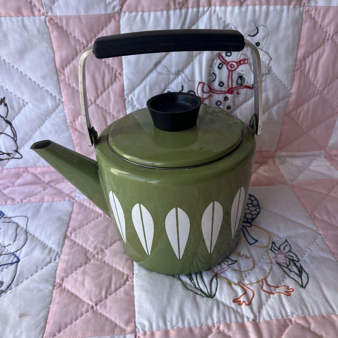 Cathrineholm kettle green kitchen cookware goods