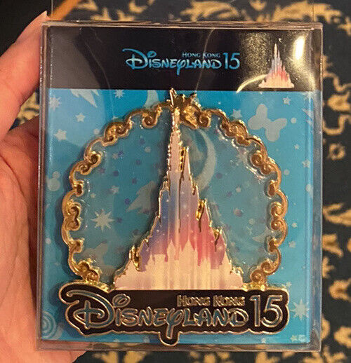 HKDL Hong Kong Disney Pin 2020 New Castle - Princess 15 Anniversary Jumbo Pin