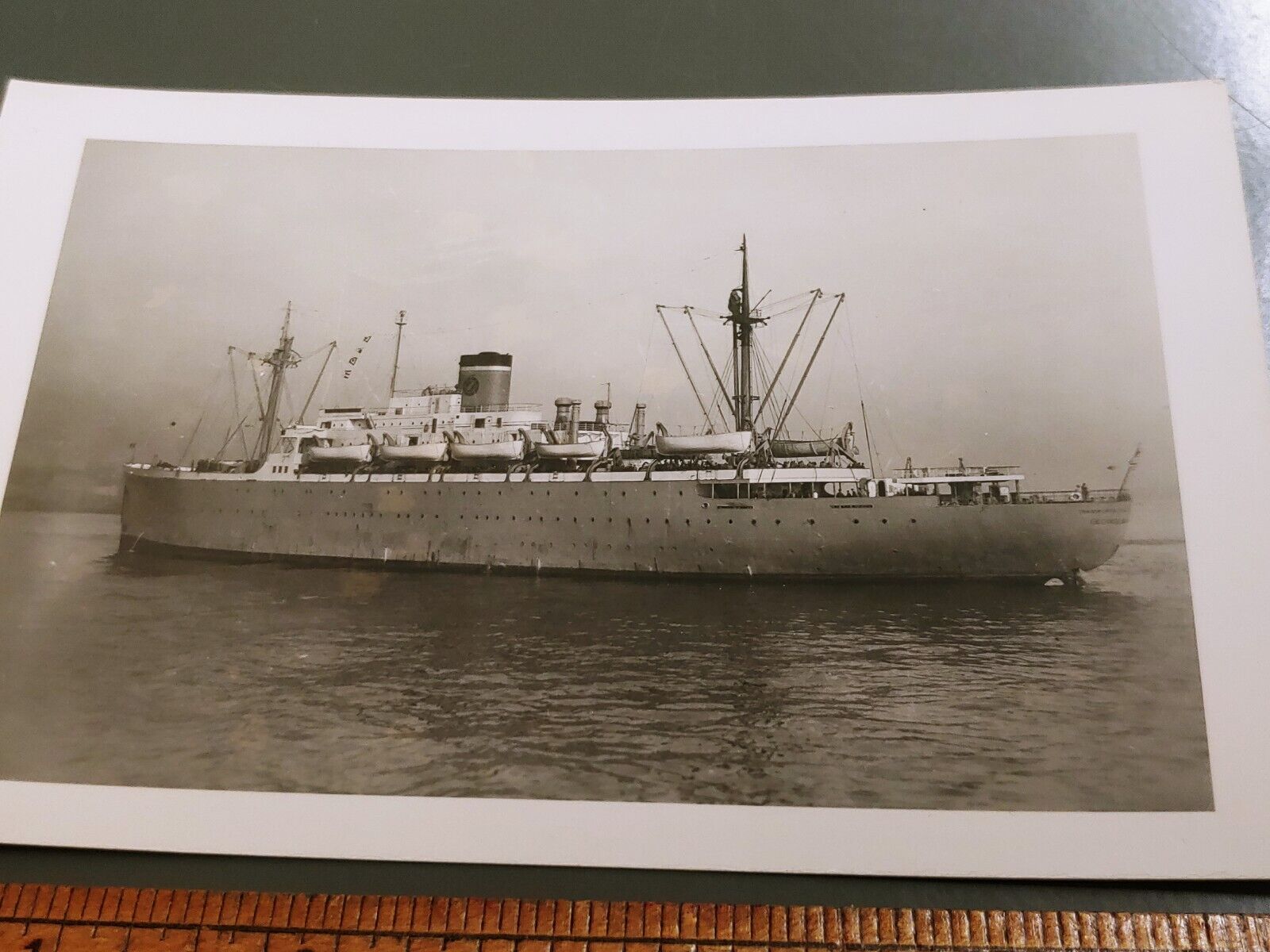 Antique RPPC General George Goethals US Army Steamship Real Photo Post Card