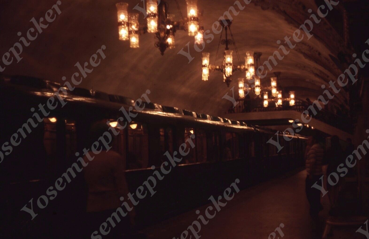 sl52 Original Slide  1979 Moscow Underground Railroad Station 989a