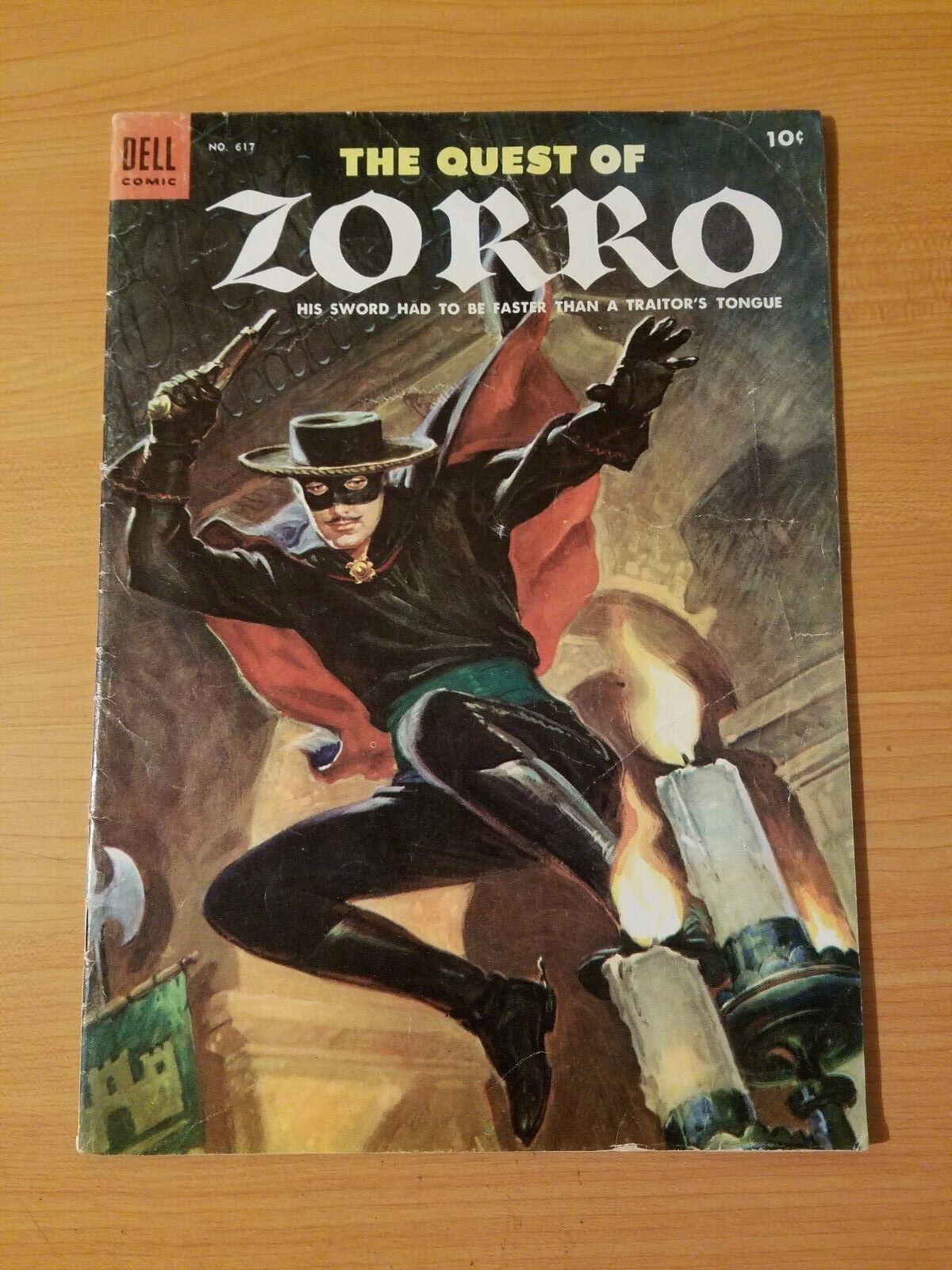 Quest of Zorro #617 ~ FINE - VERY FINE VF ~ (1955, DELL Comics)