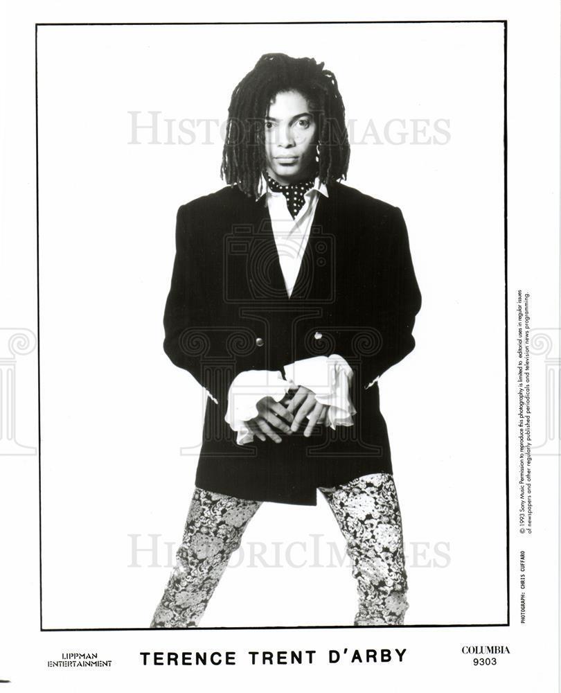 1993 Press Photo Terence Trent D'Arby singer,song write - dfpb53861