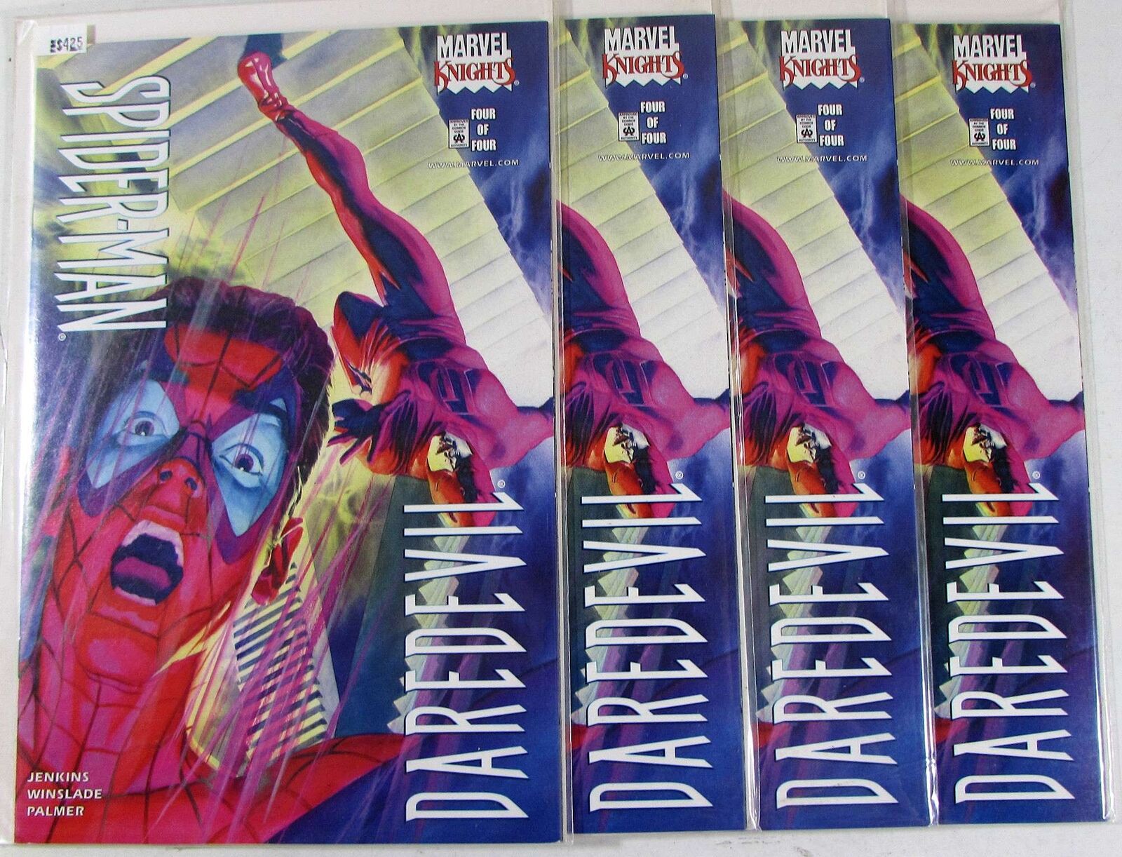 Daredevil Spider-Man Lot of 4 #4 x4 Marvel (2001) NM 1st Print Comic Books