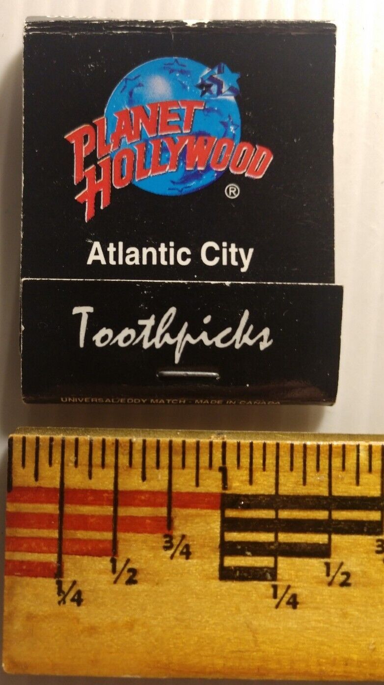 Vintage Pack Of Toothpicks - Planet Hollywood - Caesars Palace Atlantic City