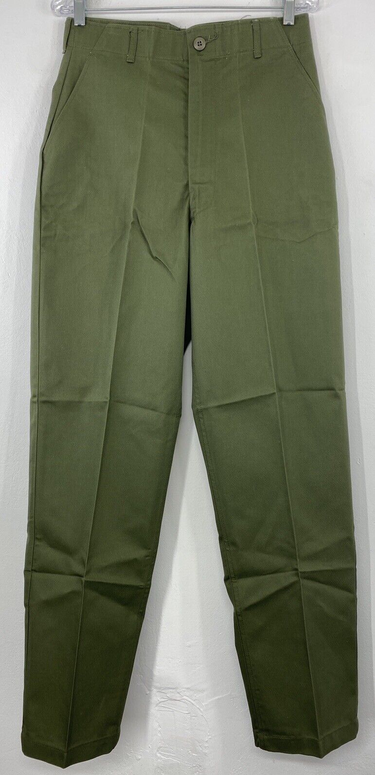 Vtg Army Military Utility Trouser Pants Actual 30x32.5 OG-507 Tagged 32x33
