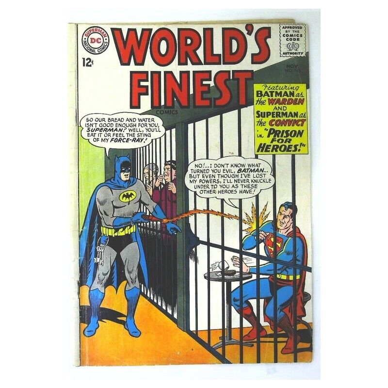 World\'s Finest Comics #145 in Fine minus condition. DC comics [k]