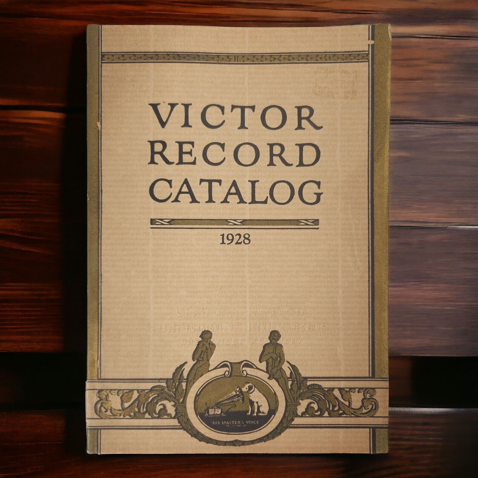 Vintage 1928 Victor Victrola Phonograph Records Catalog | Rare Collectible
