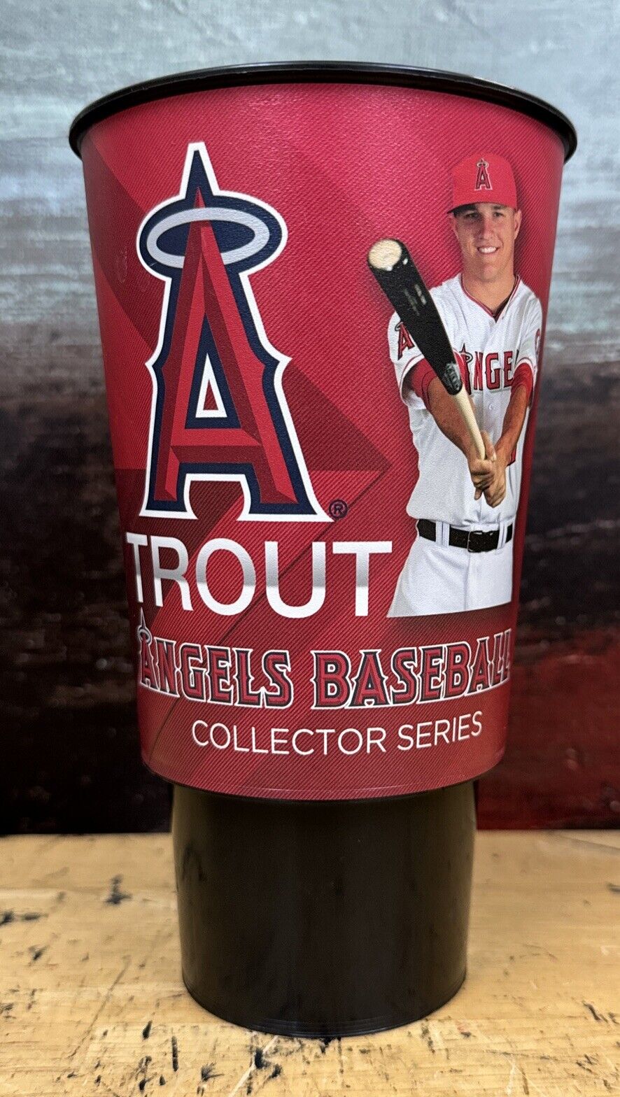 MIKE TROUT LOS ANGELES ANGELS BASEBALL Collector\'s Series SOUVENIR CUP 2015 MLB