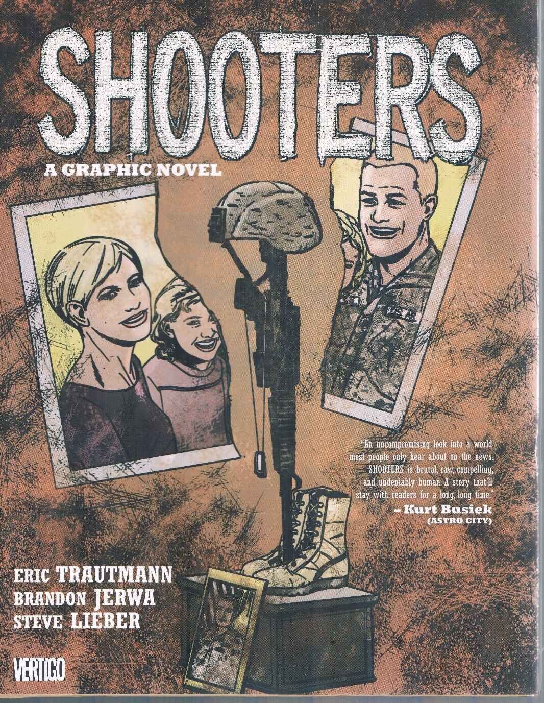 Shooters: A Graphic Novel by Eric Trautmann & Brandon Jerwa 2012 HC DC Vertigo