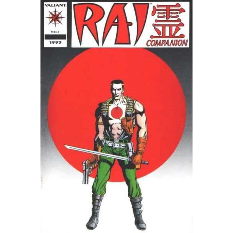 Rai Companion #1  - 1992 series Valiant comics NM Full description below [j`