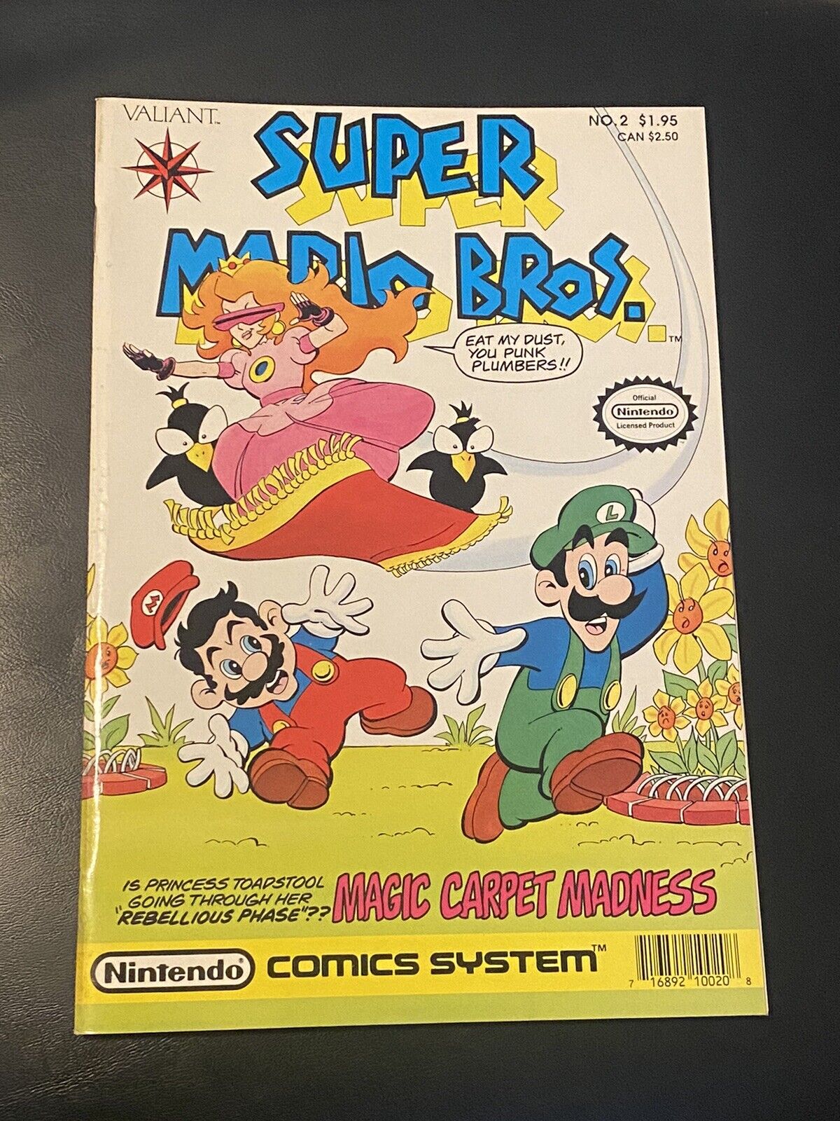 Super Mario Bros. #2 VF/NM- Valiant Nintendo Comics System 1990 Rare Book MORE