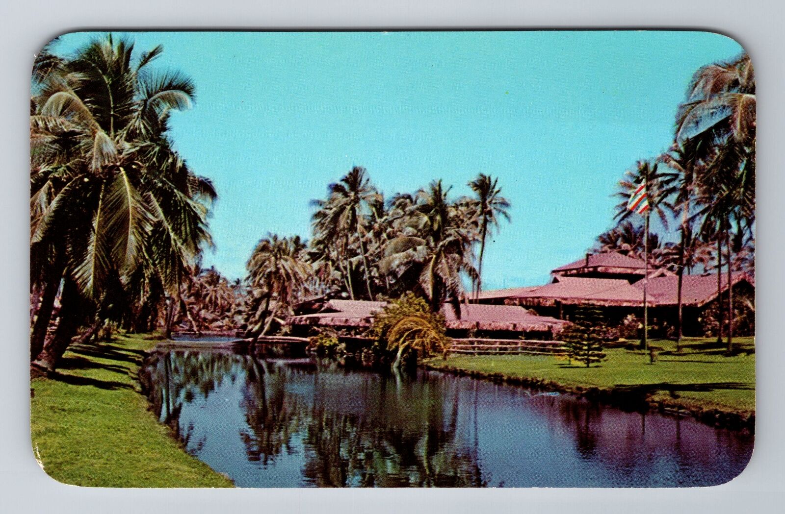 Kauai HI-Hawaii, Coco Palms Hotel, Resort Hotel, Advertising, Vintage Postcard