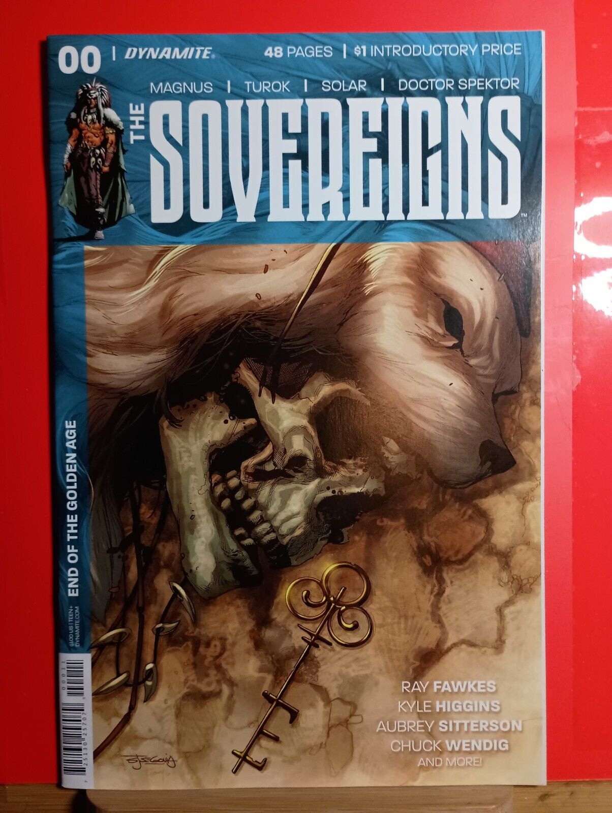 2017 Dynamite Comics The Sovereigns Issue 0 Stephen Segovia Cover A Variant F/S