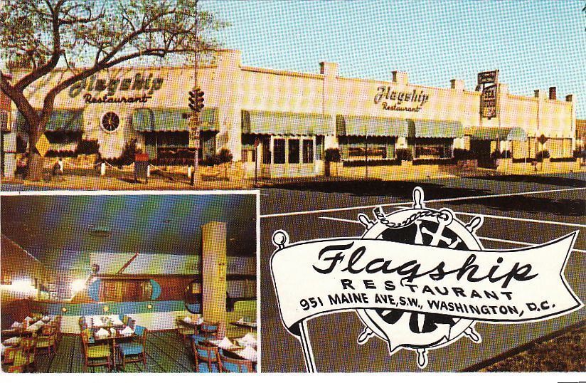  Postcard Flagship Restaurant Washington D.C.