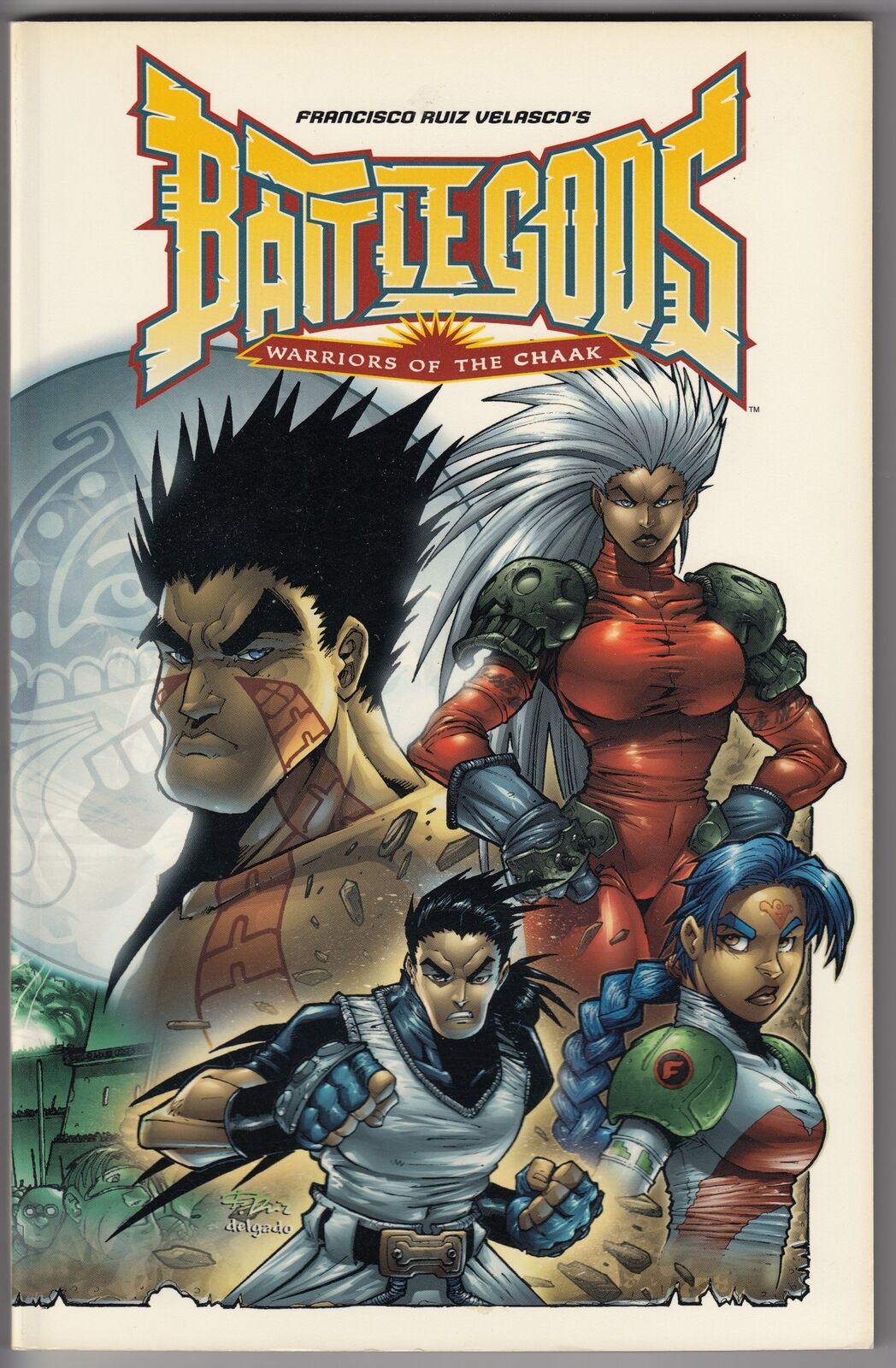Dark Horse Battle Gods: Warriors of the Chaak TPB  1st Print Graphic Novel 2001