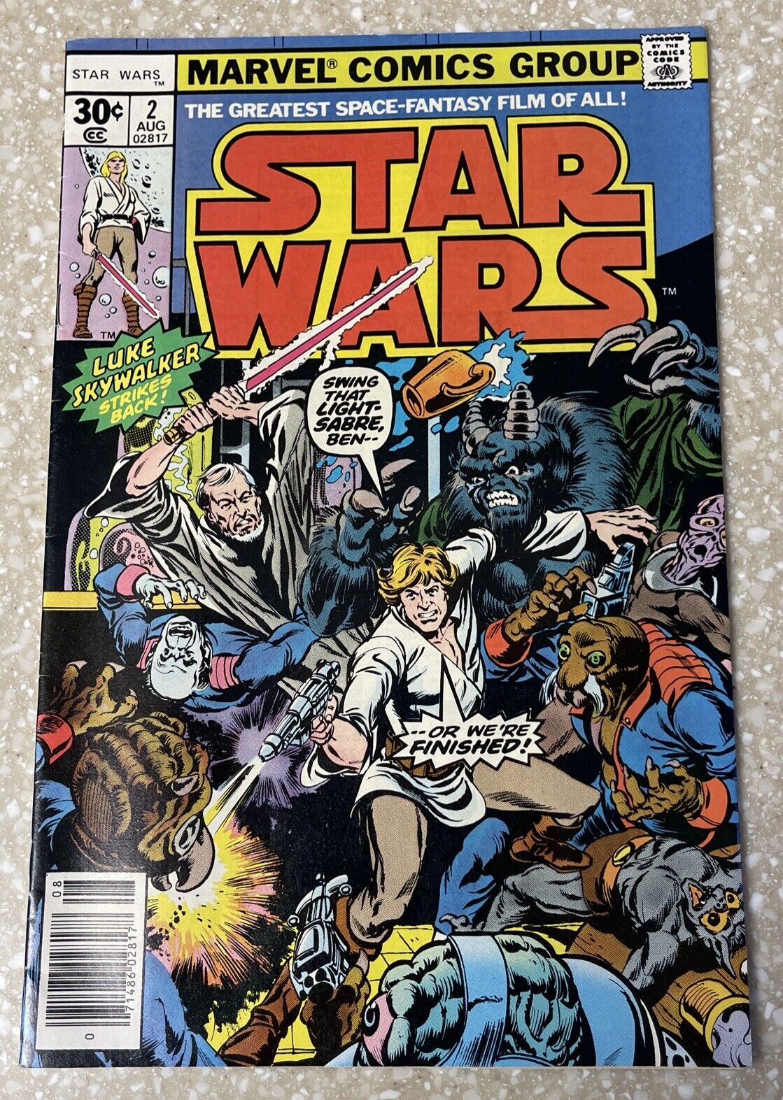Star Wars # 2 Marvel Comic Book 1977 HIGH GRADE X ++