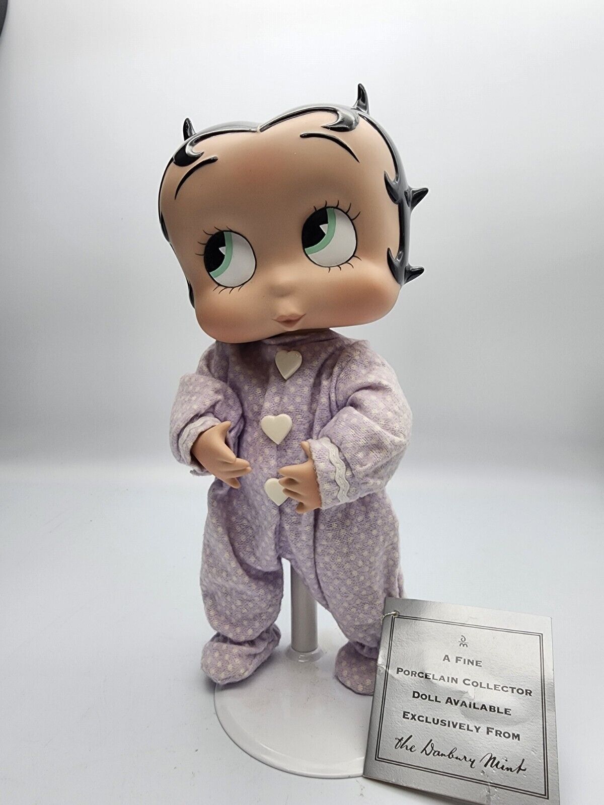 \'Baby\' Betty Boop Danbury Mint Vintage Porcelain Doll