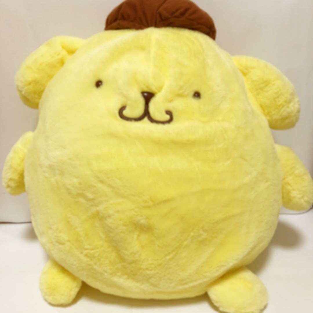 Pompompurin Giga Jumbo Fluffy Super Big Plush Doll Stuffed Toy Sega Sanrio Japan