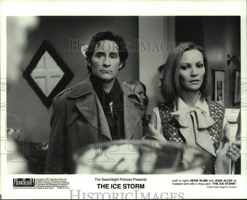 1997 Press Photo Kevin Kline and Joan Allen star in \