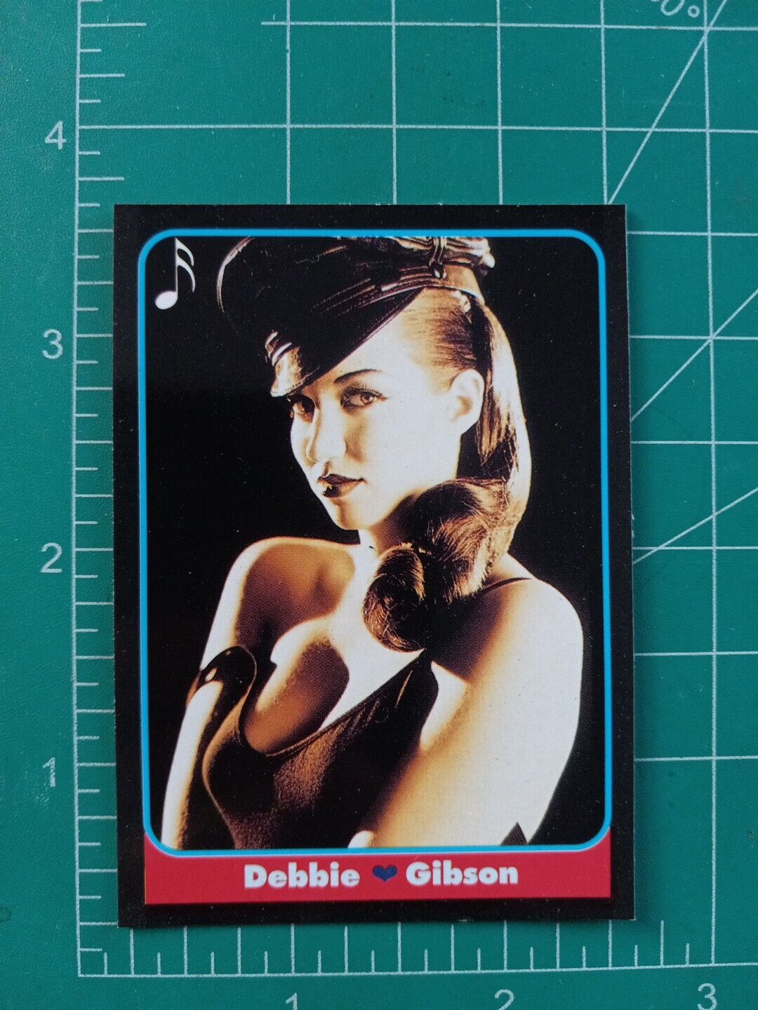 1993 DEBBIE GIBSON MASTERS EDITION SUPERSTARS BELLISSIMI ROCK POP CARD